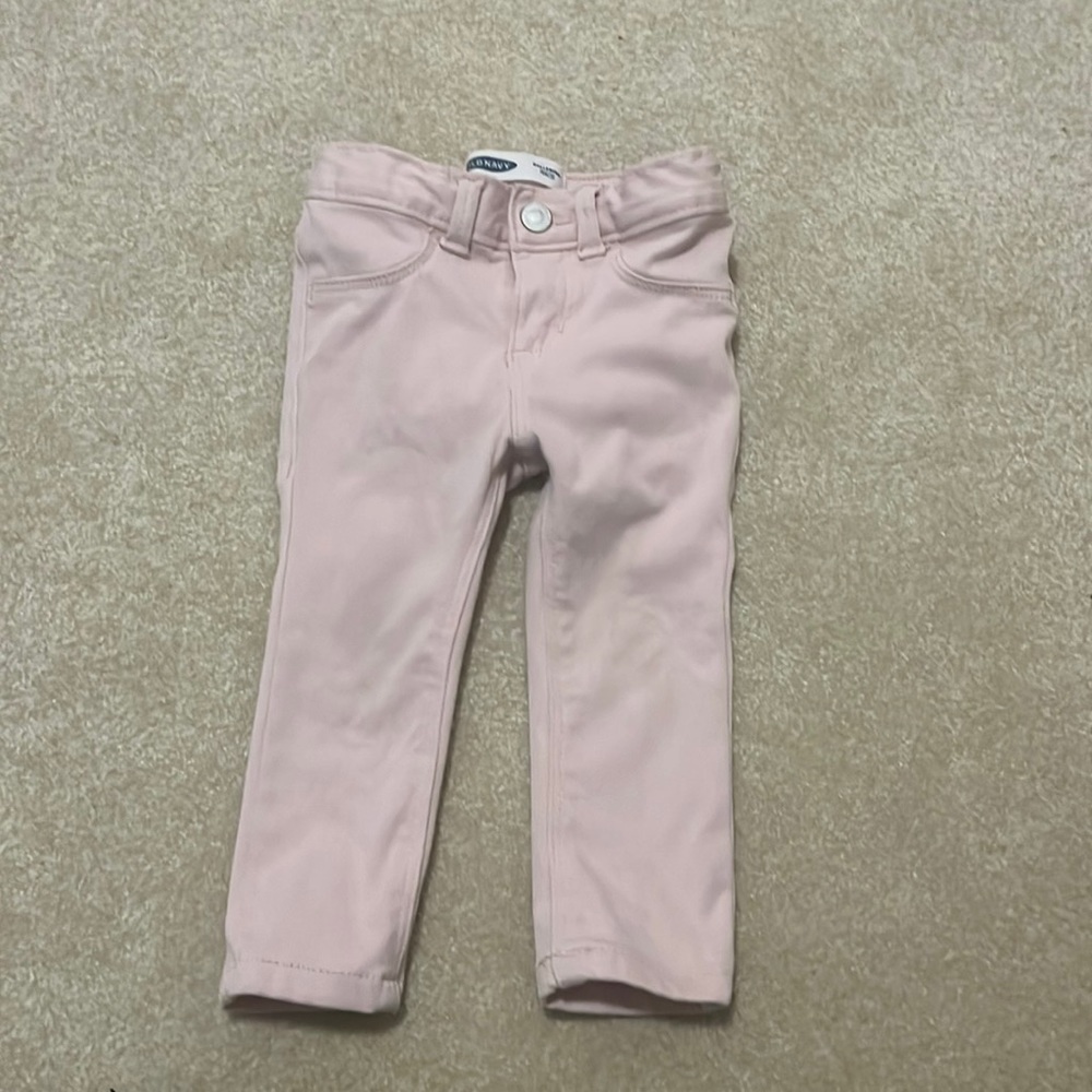 Old Navy Ballerina Jeans pink, 18-24 months